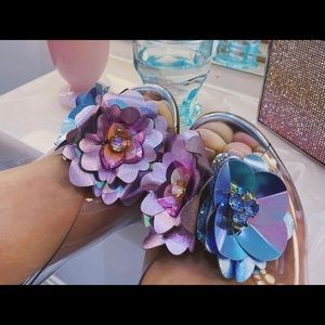 Sophia Webster 100mm sandals 35.5 5 leather & pvc cinderella shoes stunning